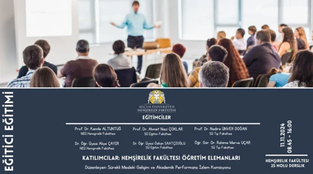 Eğitici Eğitimi Kurs Programı